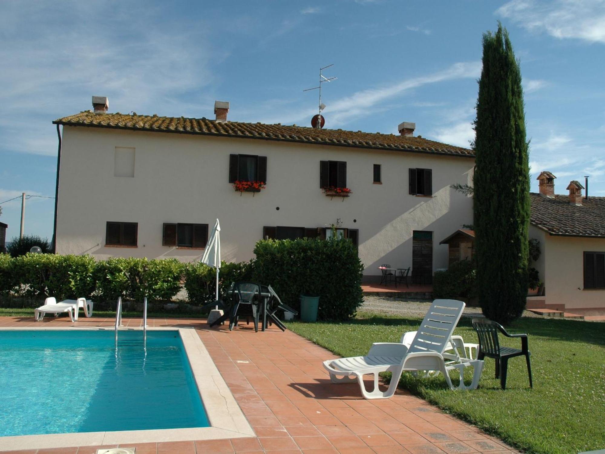 Spacious Farmhouse In Pienza With Swimming Pool Apartment Contignano Екстериор снимка