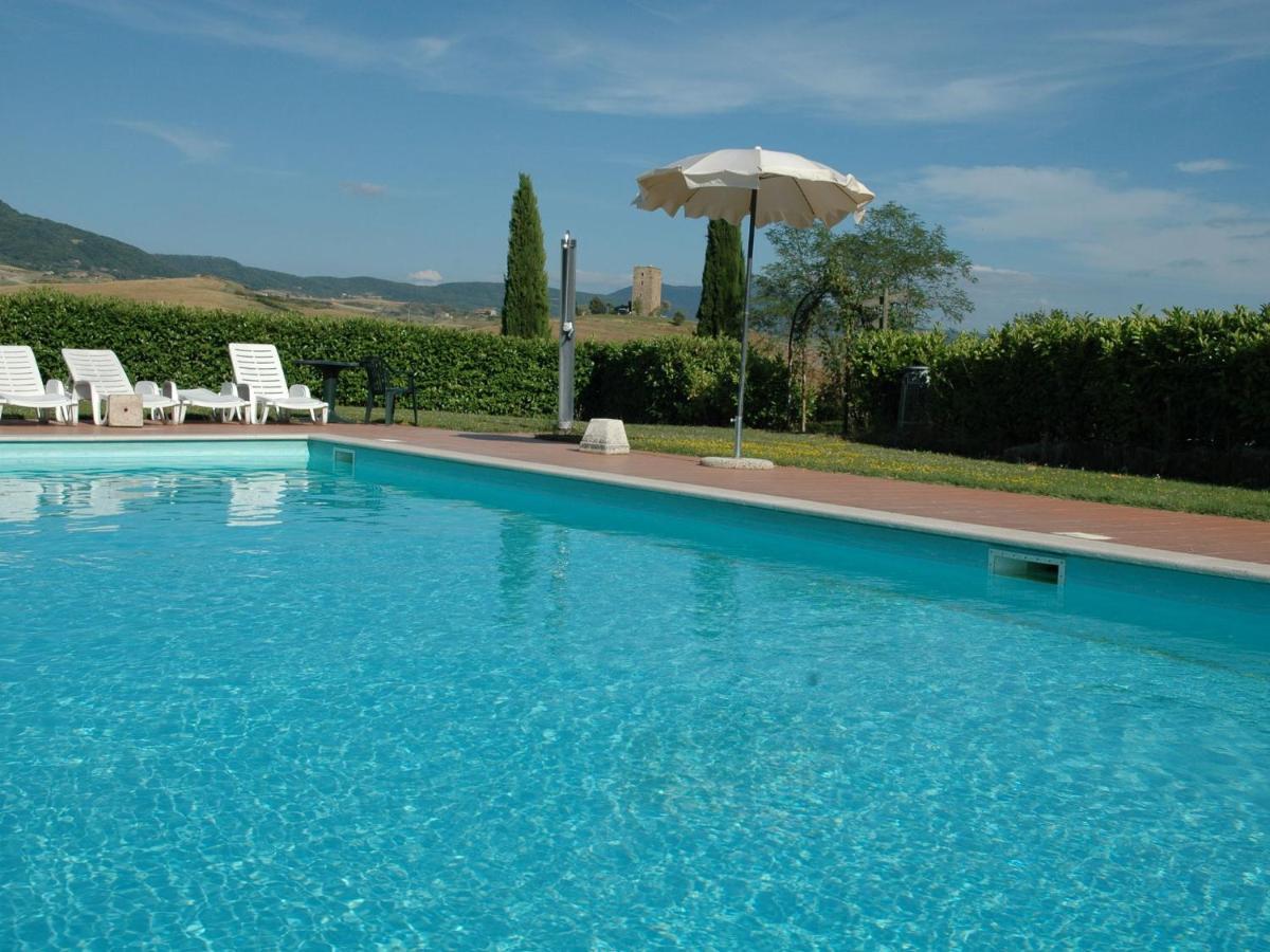 Spacious Farmhouse In Pienza With Swimming Pool Apartment Contignano Екстериор снимка