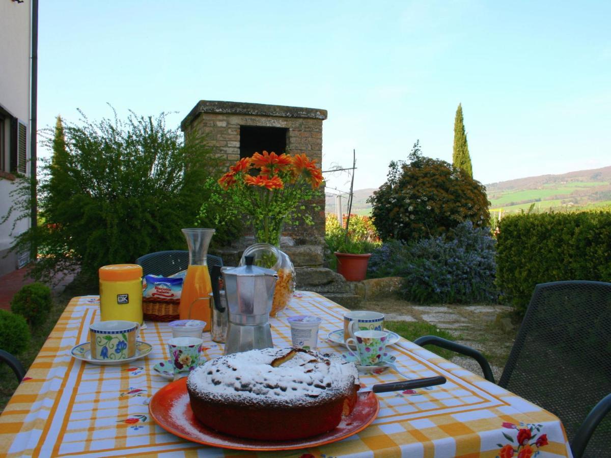 Spacious Farmhouse In Pienza With Swimming Pool Apartment Contignano Екстериор снимка