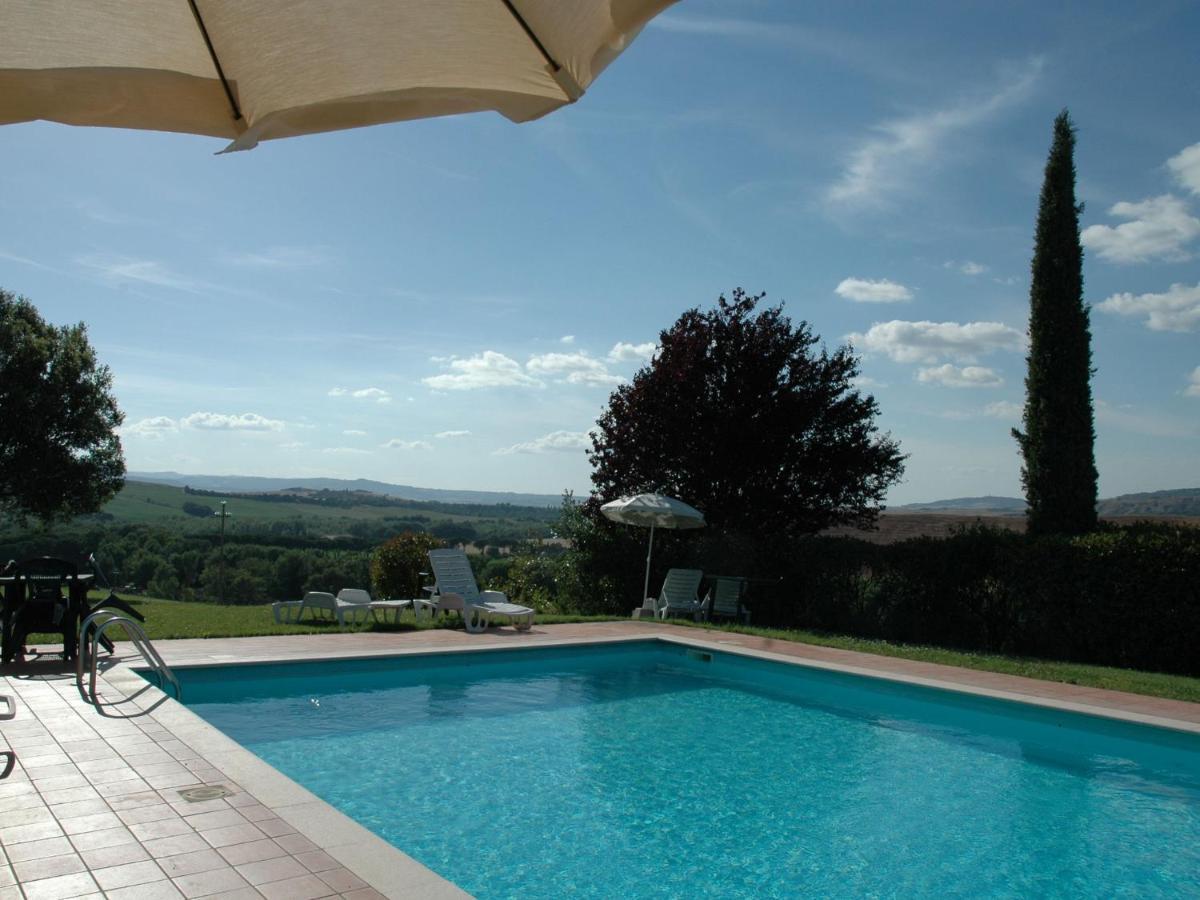 Spacious Farmhouse In Pienza With Swimming Pool Apartment Contignano Екстериор снимка